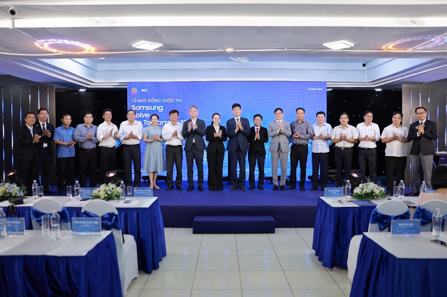 Samsung Việt Nam và NIC lần đầu phối hợp triển khai cuộc thi được xem là mô hình hợp tác công – tư tiêu biểu trong lĩnh vực giáo dục đổi mới sáng tạo.