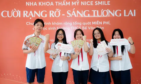 Nha khoa Thẩm mỹ NICE SMILE triển khai chương trình "Cười rạng rỡ - sáng tương lai"