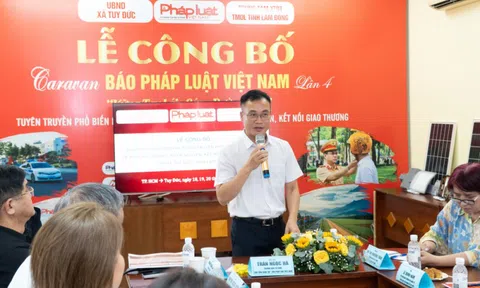 Caravan báo Pháp luật Việt Nam 2026 sẽ trao 1.000 mũ bảo hiểm, thắp sáng hơn 3 km đường biên