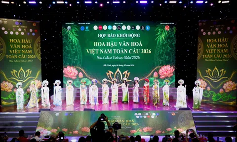 Lan tỏa vẻ đẹp tâm hồn và tri thức Việt ra thế giới tại Miss Culture Vietnam Global 2026