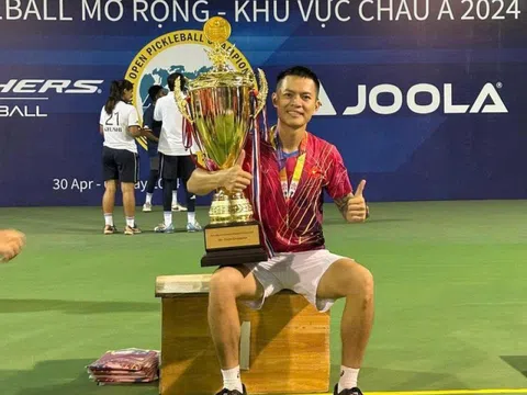 Sôi động giải Pickleball Cúp quán ngon ba miền