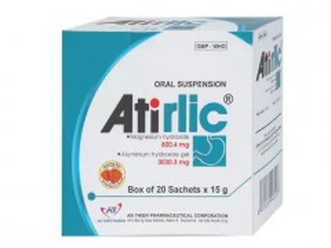 Không đảm bảo an toàn, hỗn dịch uống Atirlic bị thu hồi