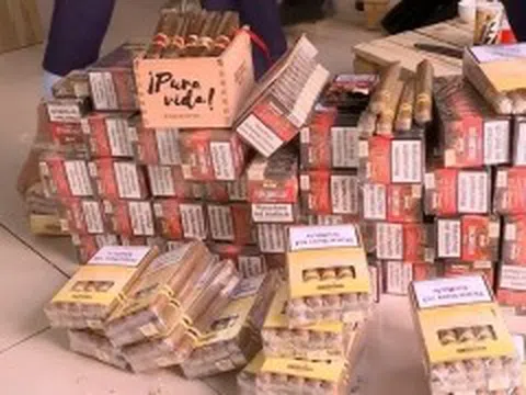 Hà Nội: Phát hiện, thu giữ 1.500 điếu cigar nhập lậu