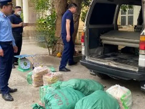 Lạng Sơn: Phát hiện phương tiện vận chuyển thực phẩm nhập lậu