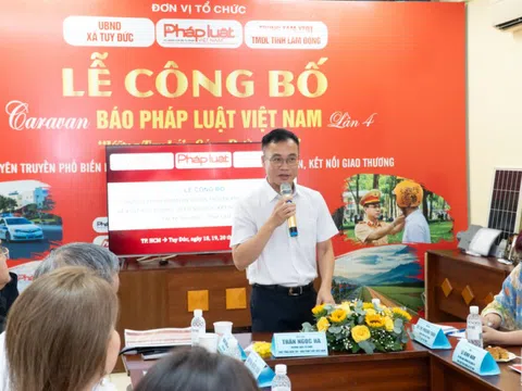 Caravan báo Pháp luật Việt Nam 2026 sẽ trao 1.000 mũ bảo hiểm, thắp sáng hơn 3 km đường biên
