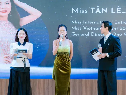 Hoa hậu Quốc tế Tân Lê liên tục lan tỏa năng lượng tích cực