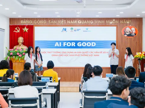 Cuộc thi AI for Good Việt Nam 2025 tạo nền tảng để học sinh làm chủ công nghệ, phát triển năng lực