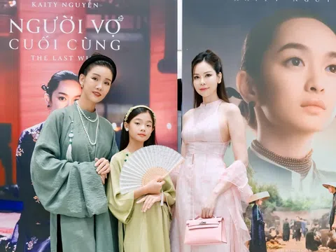 Diễn viên nhí người Ý gốc Việt Vittoria An chiếm trọn spotlight sự kiện ra mắt phim “Người vợ cuối cùng”