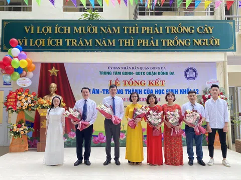 Trung tâm GDNN - GDTX Quận Đống Đa đạt nhiều thành tích trong sự nghiệp giáo dục