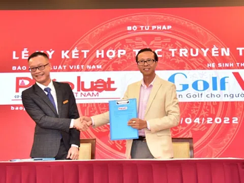GolfViet hợp tác truyền thông cùng báo Pháp Luật Việt Nam