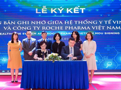 Vinmec hợp tác với Roche Pharma trong nghiên cứu và điều trị ung thư
