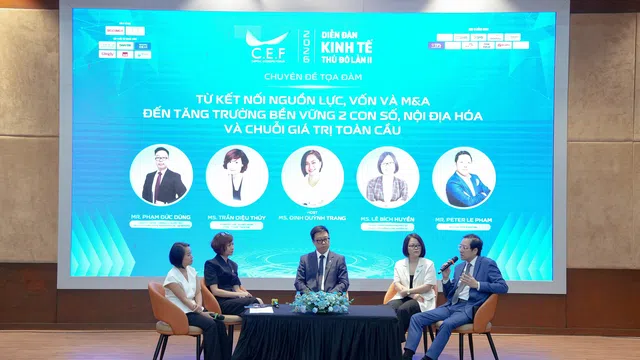 Diễn đàn Kinh tế Thủ đô C.E.F 2026: Động lực thúc đẩy M&A và phát triển chuỗi cung ứng cho SMEs