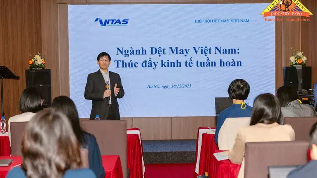 Sắp diễn ra Triển lãm Quốc tế Dệt May HANOITEX - HANOIFABRIC 2026 tại Hà Nội